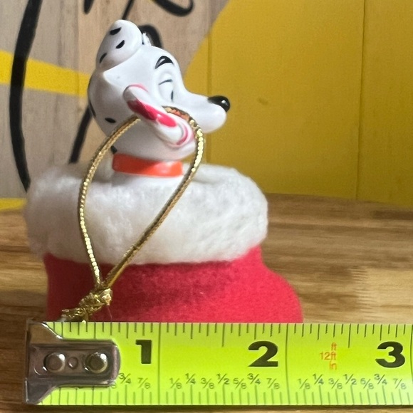 🐾Walt Disney Dalmatian Christmas Ornament With Velvet soft Red Boot. 🐾 - Picture 7 of 16